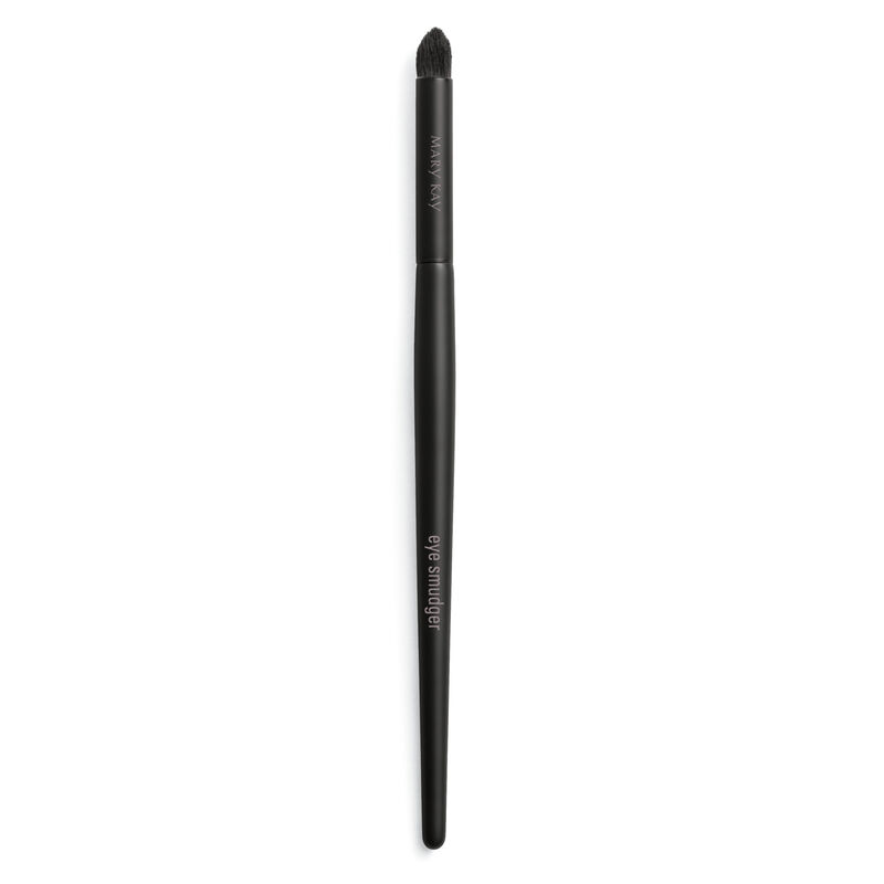 Mary Kay Eye Smudger brush on plain background