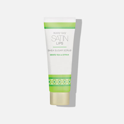 White Tea & Citrus Satin Lips&reg; Shea Sugar Scrub