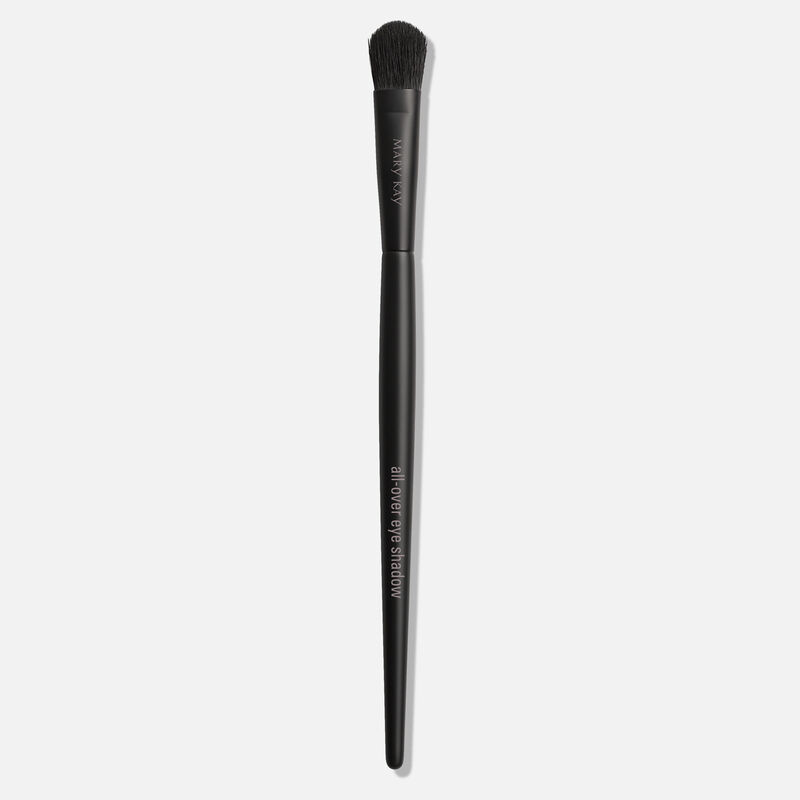 Mary Kay All Over Eye Shadow Brush on plain background