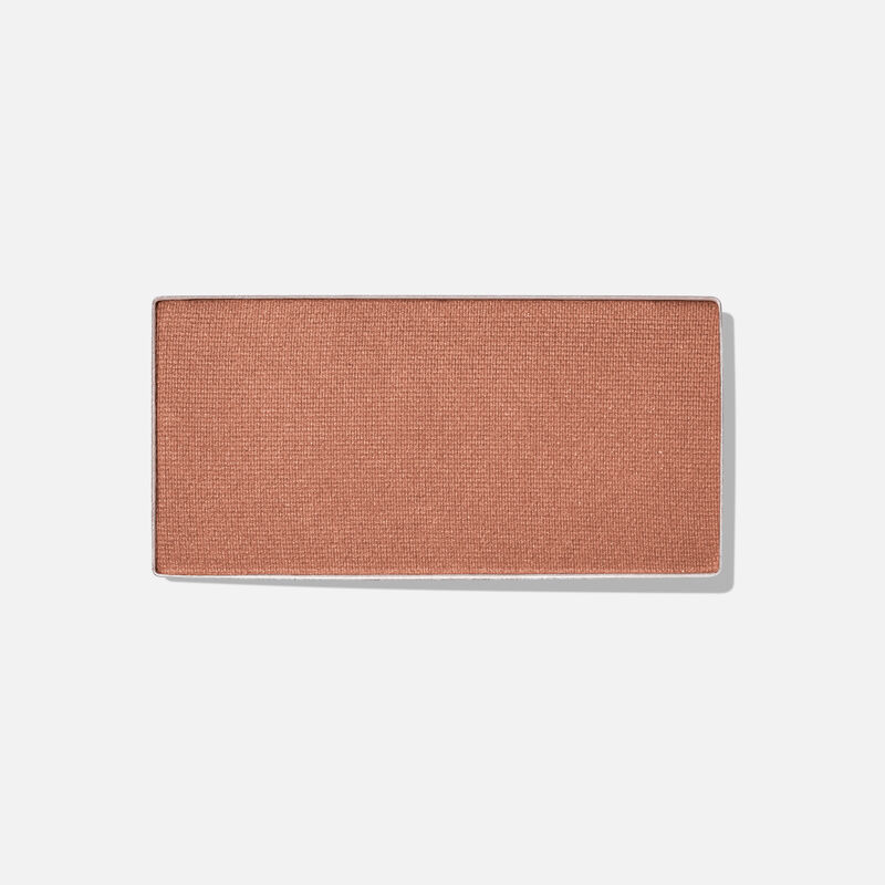 Pan of Chromafusion Eye Shadow in Biscotti on plain background