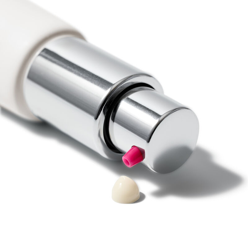 Close-up image of Retinol 0.3 bottle with drop of product