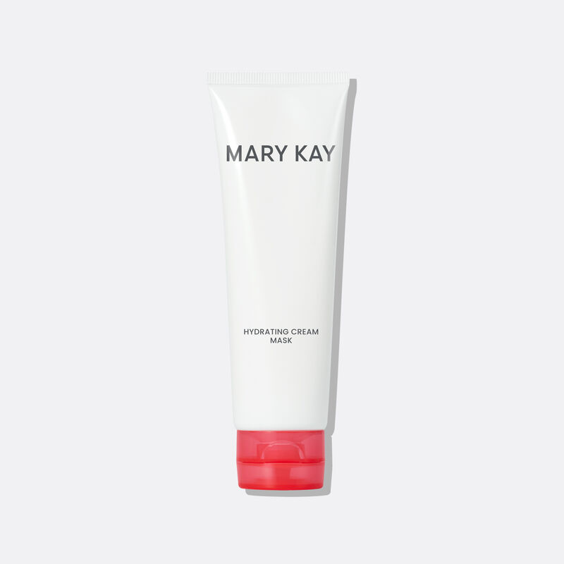 Mary Kay Hydrating Cream Mask standing upright on cap